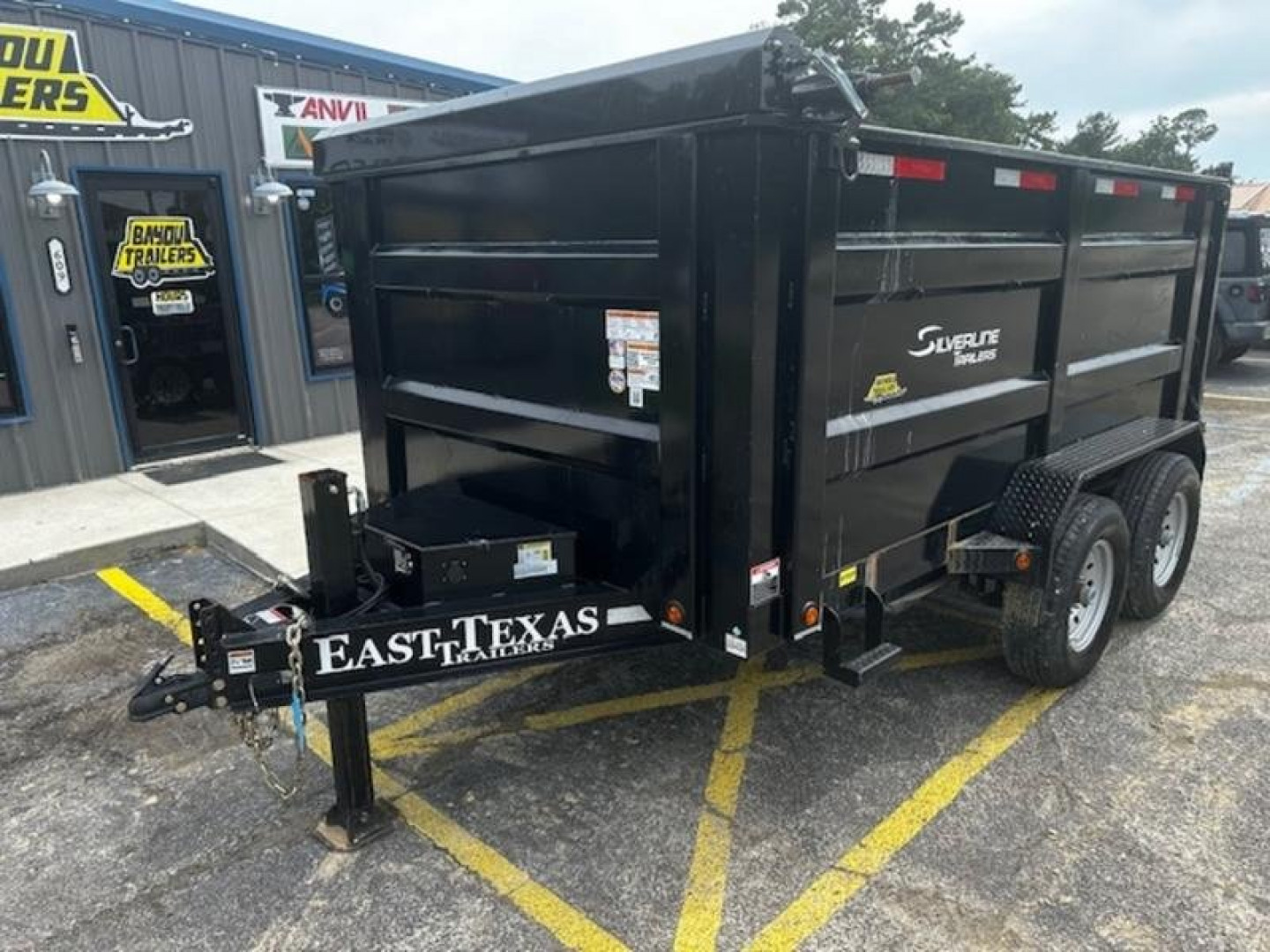 Used 2022 East Texas Trailers 7x12 Dump Trailer