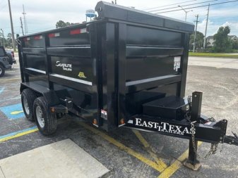 Used 2022 East Texas Trailers 7x12 Dump Trailer