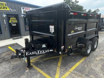 Used 2022 East Texas Trailers 7x12 Dump Trailer