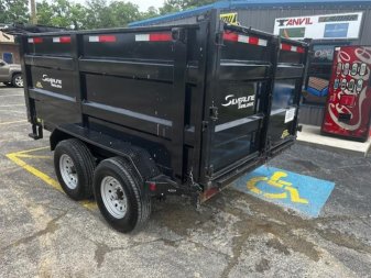Used 2022 East Texas Trailers 7x12 Dump Trailer