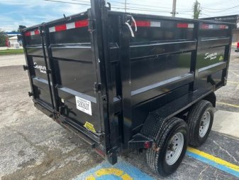 Used 2022 East Texas Trailers 7x12 Dump Trailer