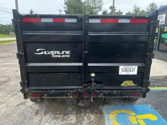 Used 2022 East Texas Trailers 7x12 Dump Trailer