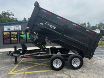 Used 2022 East Texas Trailers 7x12 Dump Trailer