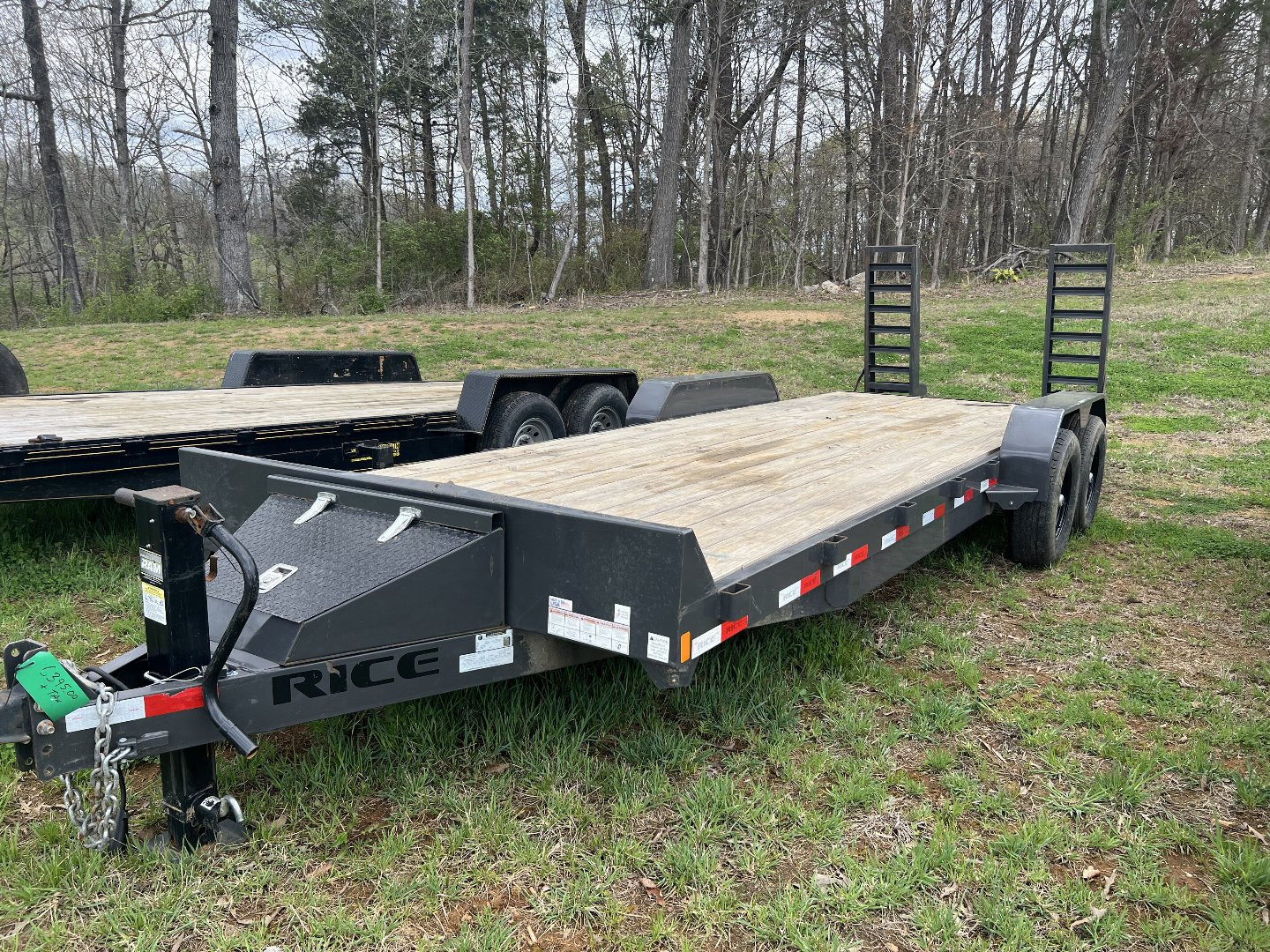 Used 2023 Rice Trailers 14K Equipment Equipment Trailer