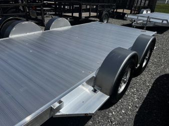 New 2025 Aluma 8218TA-RAMPS Car Hauler
