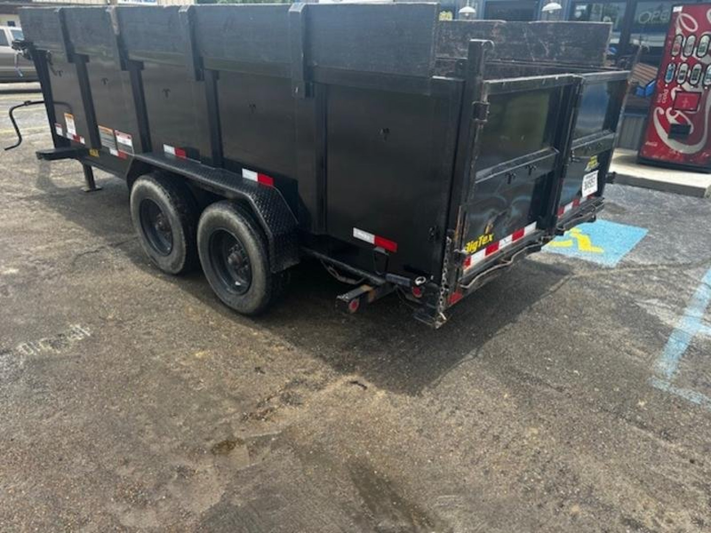Used 2023 Big Tex Trailers 7x16 Gooseneck Dump Trailer