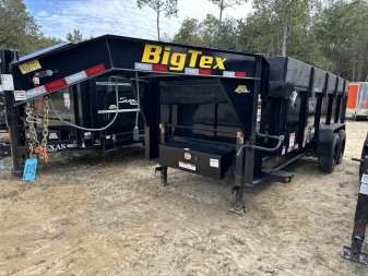 Used 2023 Big Tex Trailers 7x16 Gooseneck Dump Trailer