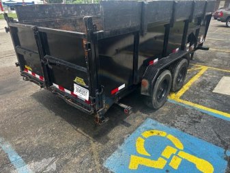 Used 2023 Big Tex Trailers 7x16 Gooseneck Dump Trailer