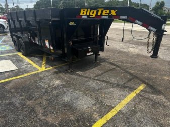 Used 2023 Big Tex Trailers 7x16 Gooseneck Dump Trailer