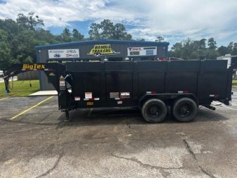 Used 2023 Big Tex Trailers 7x16 Gooseneck Dump Trailer