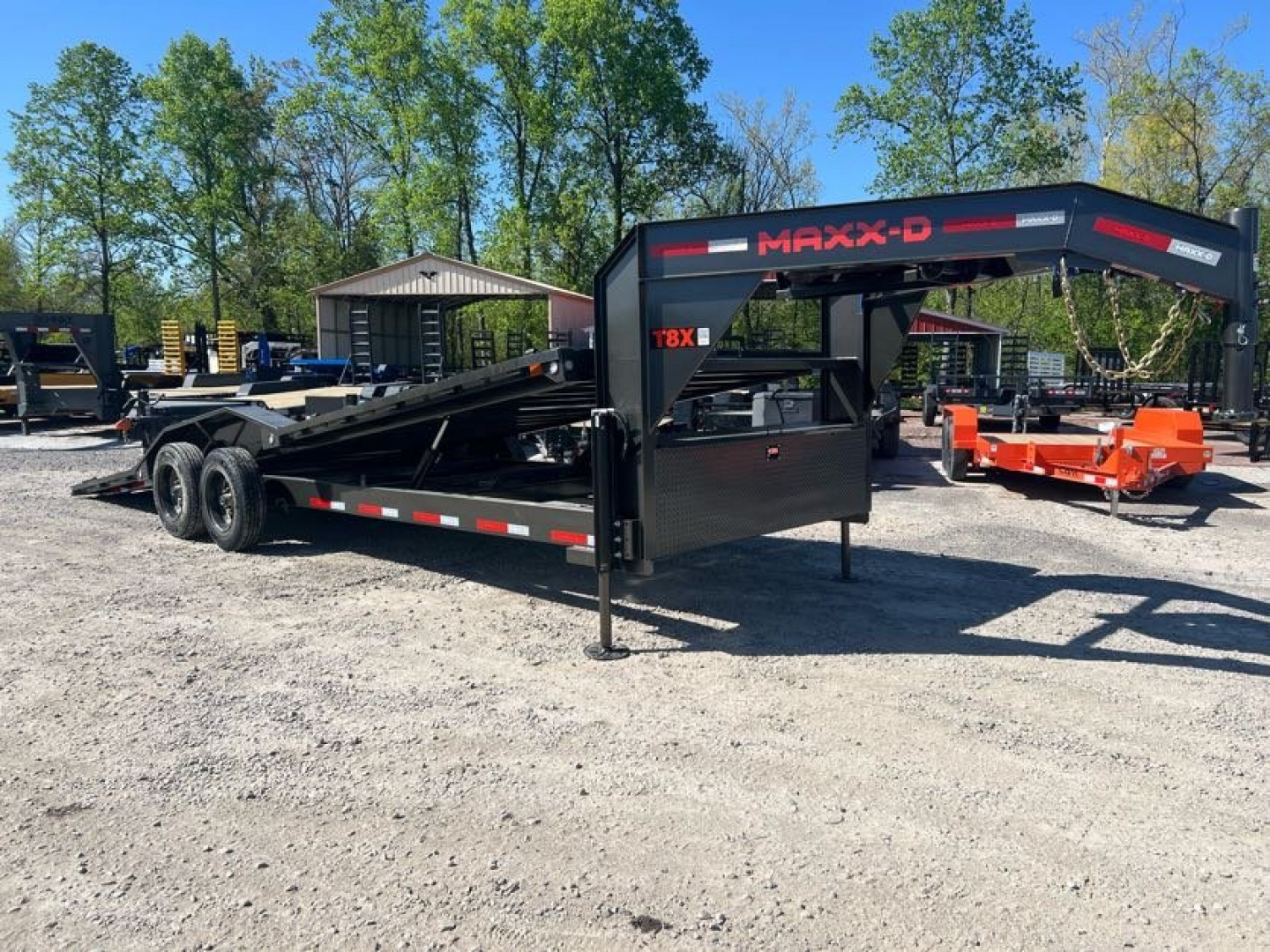 New 2025 MAXXD T8X GN 102X24 Equipment Trailer