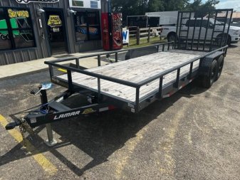 Used 2024 Lamar Trailers 83x20 Utility Trailer