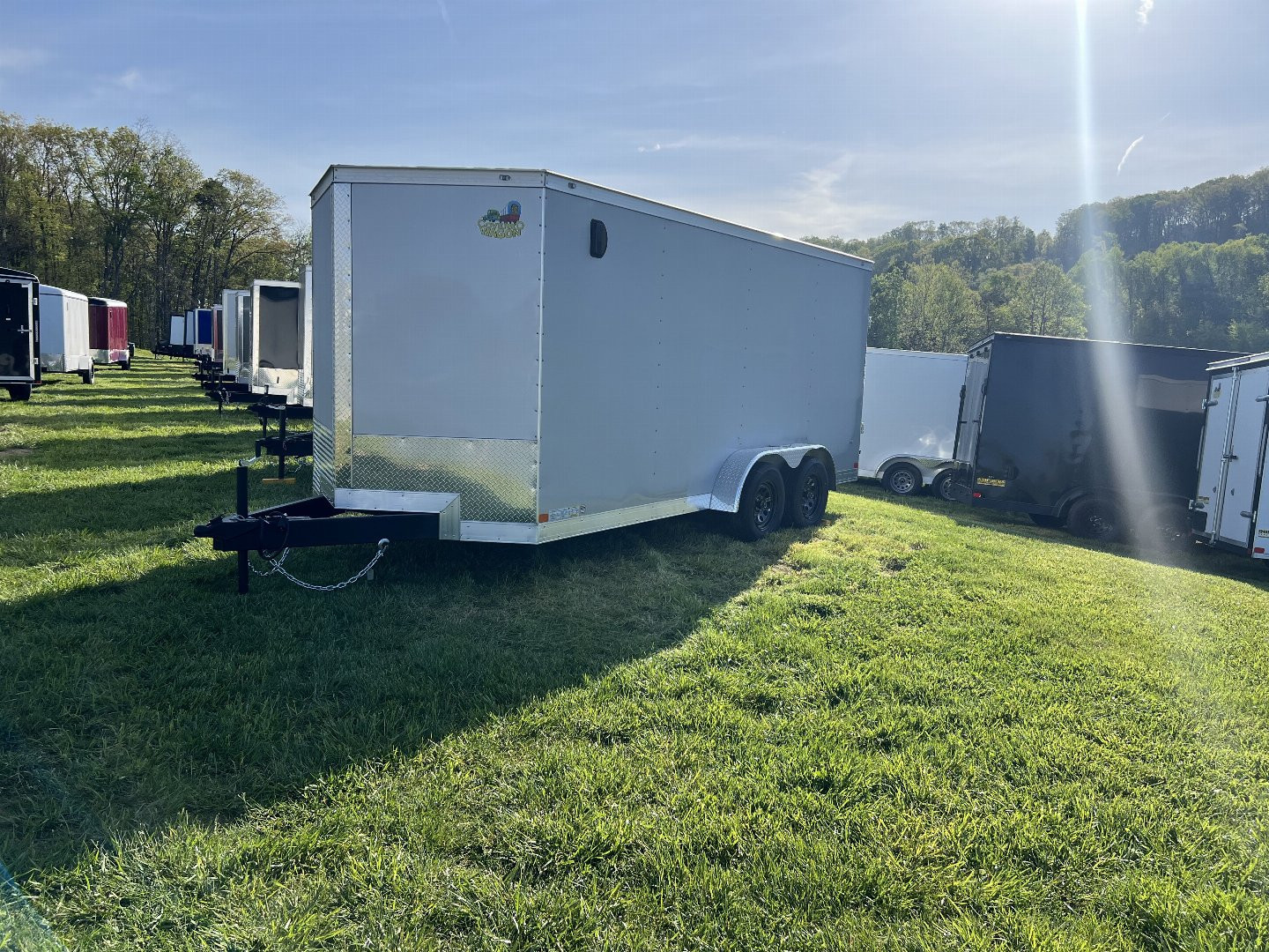 New 2025 Covered Wagon Trailers 7X16 TA2 Cargo / Enclosed Trailer for ...
