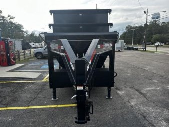 New 2024 RawMaxx 83x16 Roll Off Dump Set Dump Trailer
