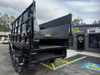New 2024 RawMaxx 83x16 Roll Off Dump Set Dump Trailer