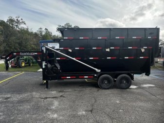 New 2024 RawMaxx 83x16 Roll Off Dump Set Dump Trailer