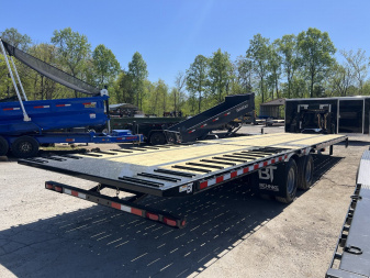 New 2025 Behnke FB8X GN HBT 34' Equipment Trailer