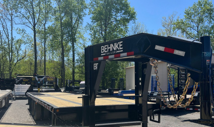 New 2025 Behnke FB8X GN HBT 30' Equipment Trailer