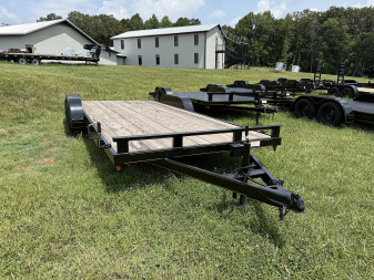 New 2025 P & T Trailers 7K 20' CARHAULER 2 BRK Car Hauler