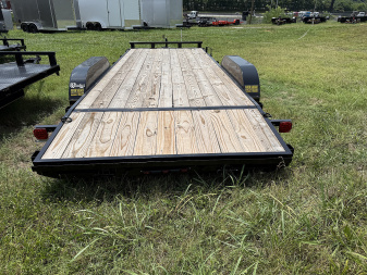 New 2025 P & T Trailers 7K 20' CARHAULER 2 BRK Car Hauler