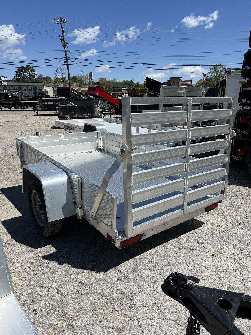 New 2025 Aluma 548ESA-S-TG 12" SIDES 13" WHEEL Utility Trailer