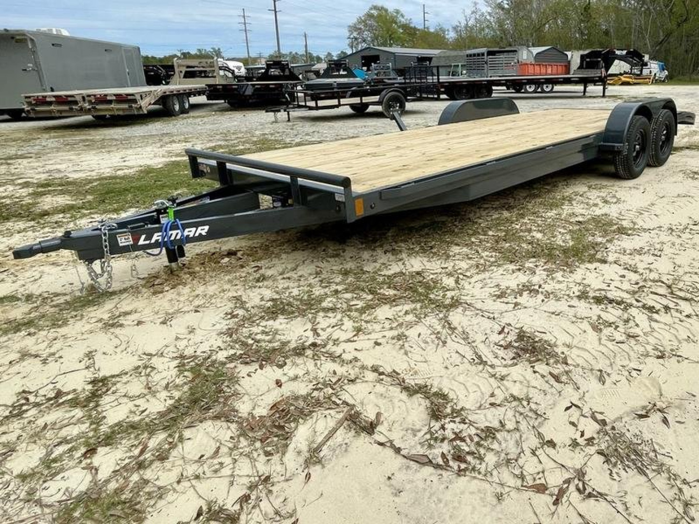 New 2024 Lamar Trailers 83x22 Car Hauler