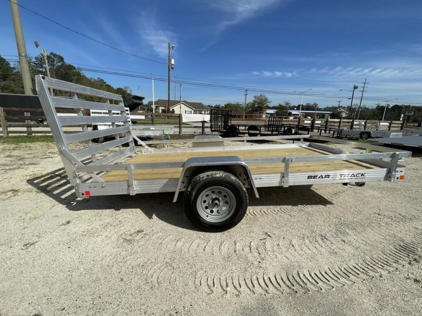 New 2024 Bear Track 76x144 Utility Trailer