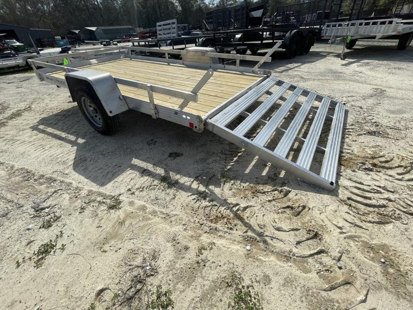 New 2024 Bear Track 76x144 Utility Trailer