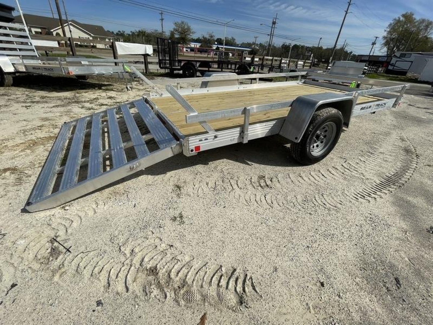 New 2024 Bear Track 76x144 Utility Trailer