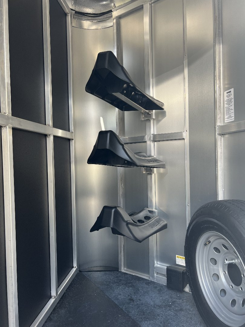 New 2025 Shadow 3 HORSE SLANT STABLELITE Stock / Stock Combo Trailer