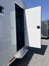 New 2025 Shadow 3 HORSE SLANT STABLELITE Stock / Stock Combo Trailer