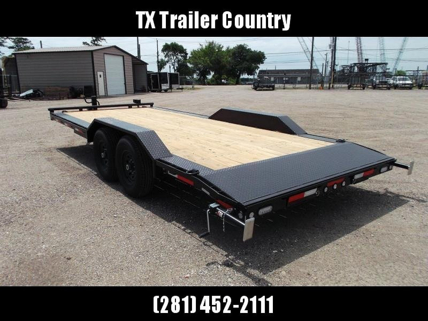 New 2026 MAXX-D 102x20 H8X 16K Equipment Hauler / Car Hauler / Drive Over Fenders / 8,000# Axles / 8" Heavy Duty Frame / Powder Coated / LEDs / 5ft Stand Up Equipment Ramps