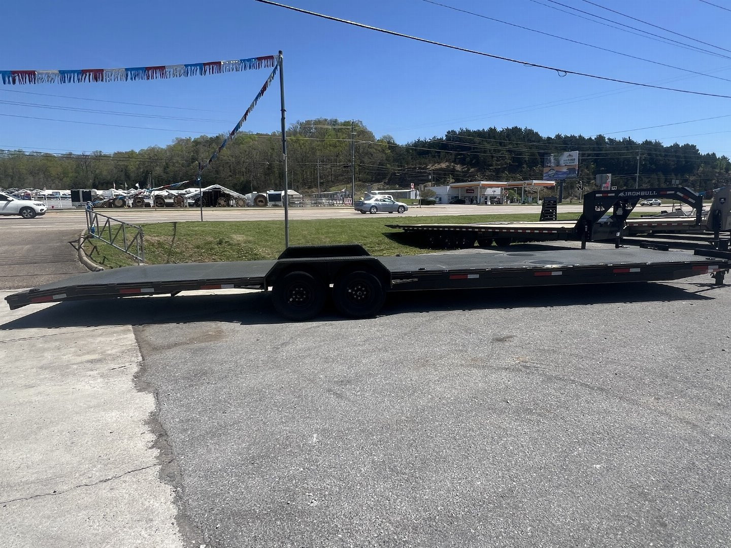 New 2025 P & T Trailers 82x33+3 Steel Carhauler 14K Car Hauler