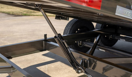 New 2026 MAXX-D 102x24 14K T6B Power Tilt Car Hauler / Equipment Hauler / Powder Coated / 7000# Torsion Axles / Drive Over Fenders / (8) D-Rings / Winch Plate / Toolbox and Tool Tray