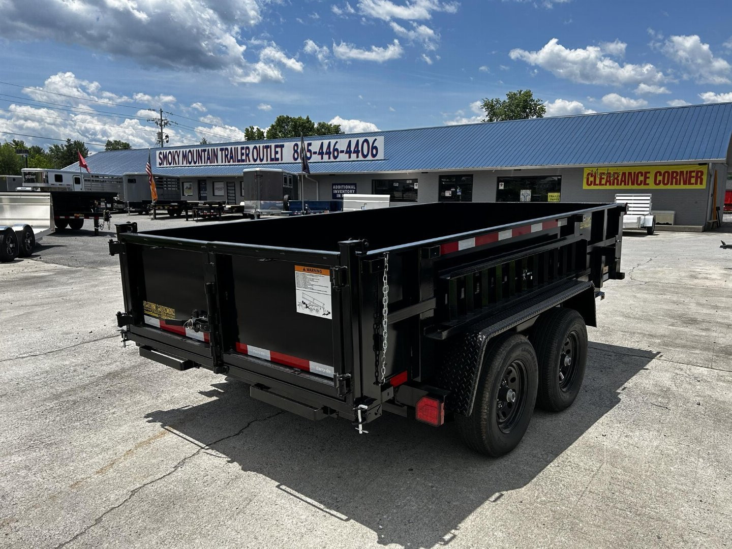 New 2025 Carry-On 6x12 w/ ramps 10K Dump Trailer