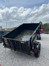 New 2025 P & T Trailers 5K 5X8 3 WAY GATE Dump Trailer