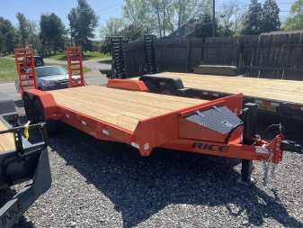 New 2025 Rice Trailers 18+2 14K Equipment Trailer