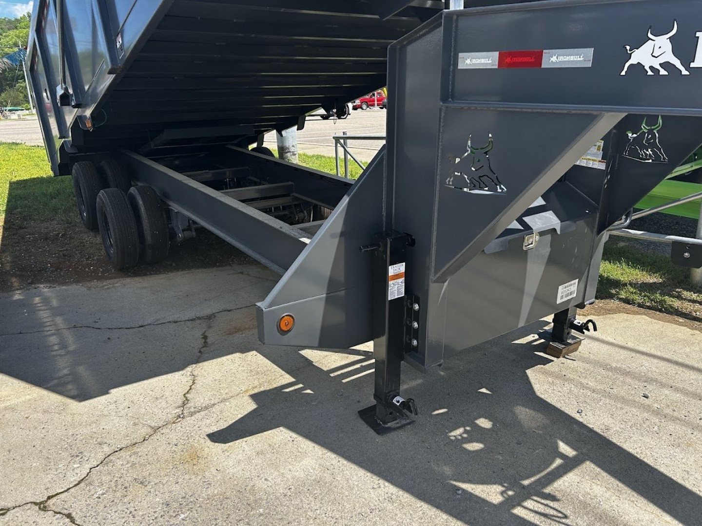 New 2025 Iron Bull DMG 8.5X20 Dump Trailer