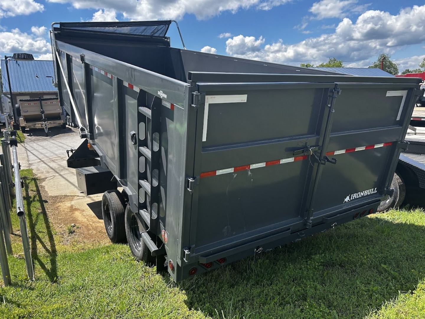 New 2025 Iron Bull DMG 8.5X20 Dump Trailer