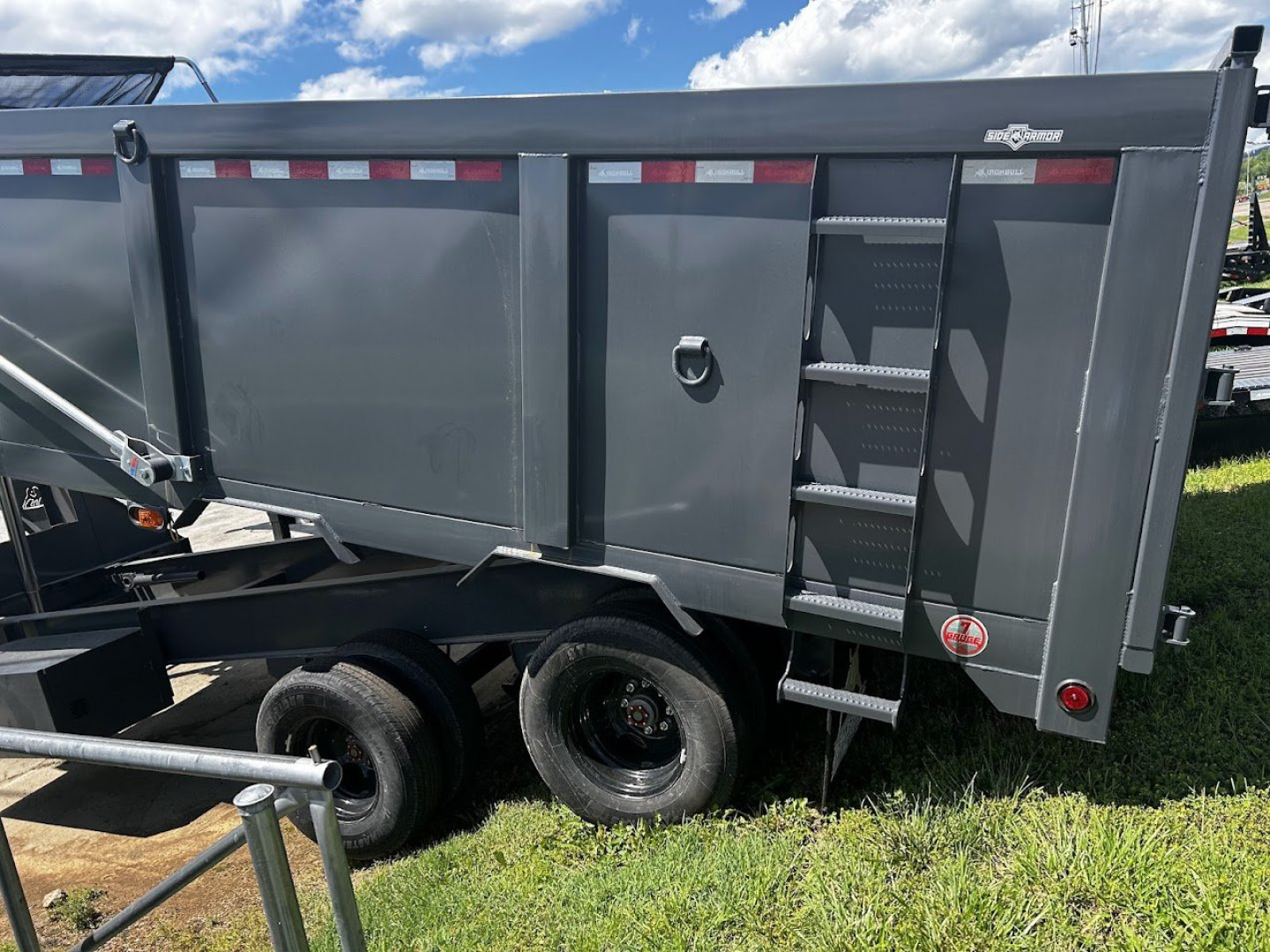 New 2025 Iron Bull DMG 8.5X20 Dump Trailer