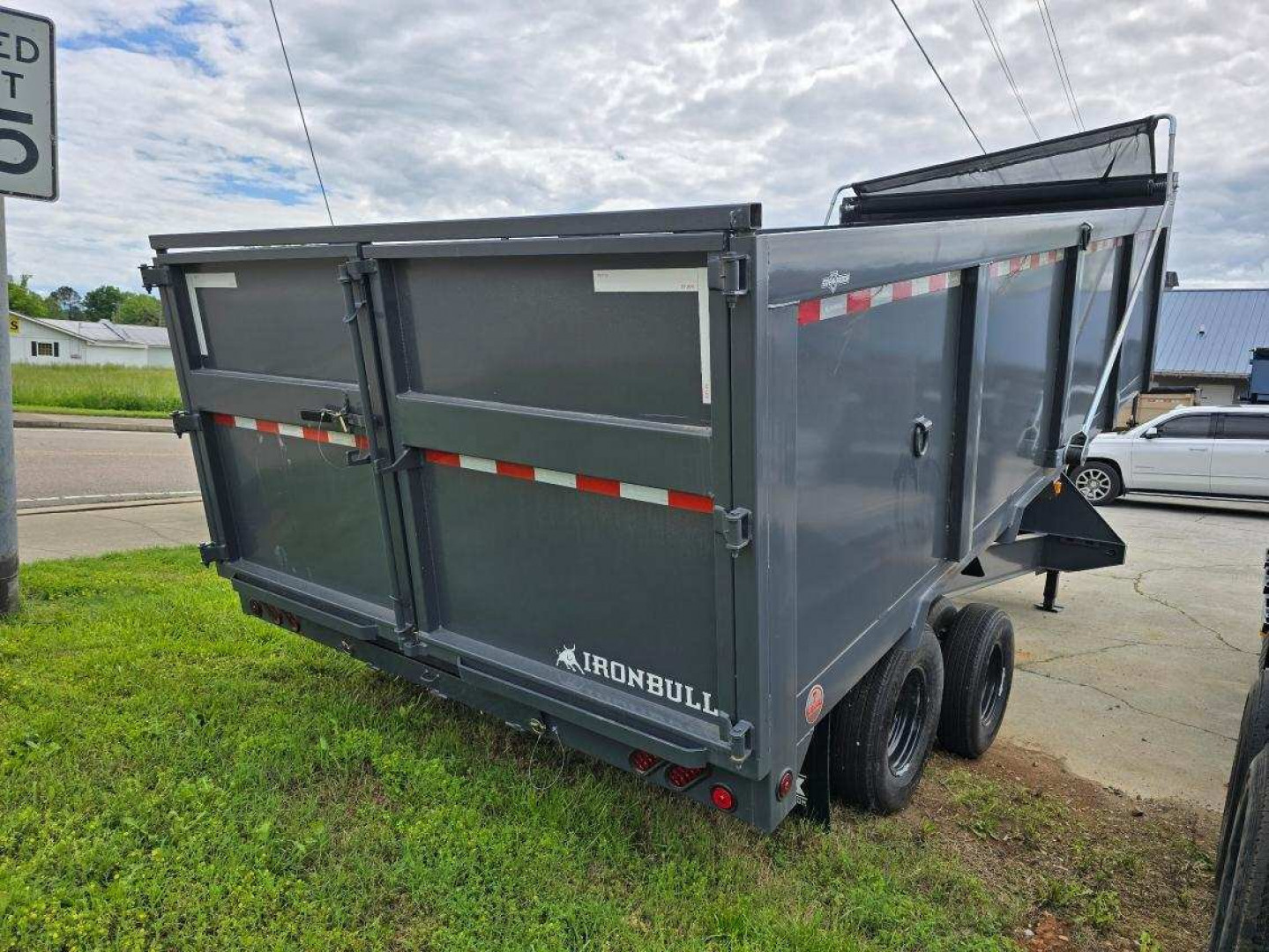 New 2025 Iron Bull DMG 8.5X20 Dump Trailer