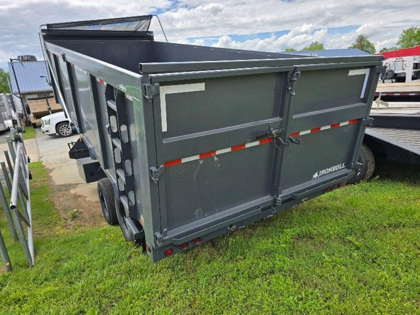New 2025 Iron Bull DMG 8.5X20 Dump Trailer