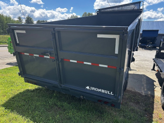 New 2025 Iron Bull DMG 8.5X20 Dump Trailer