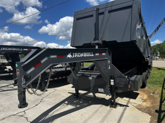 New 2025 Iron Bull DMG 8.5X20 Dump Trailer