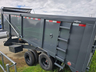 New 2025 Iron Bull DMG 8.5X20 Dump Trailer