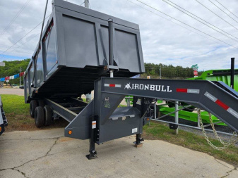 New 2025 Iron Bull DMG 8.5X20 Dump Trailer