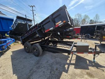 New 2025 Carry-On 6X12 18'' WITH RAMPS Dump Trailer