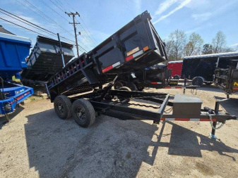 New 2025 Carry-On 6X12 18'' WITH RAMPS Dump Trailer