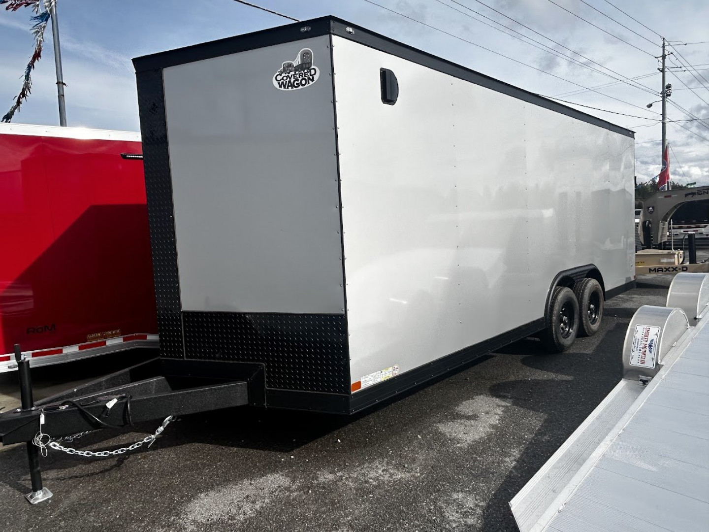 New 2025 Covered Wagon Trailers 8.5X20 TA3 7' Cargo / Enclosed Trailer