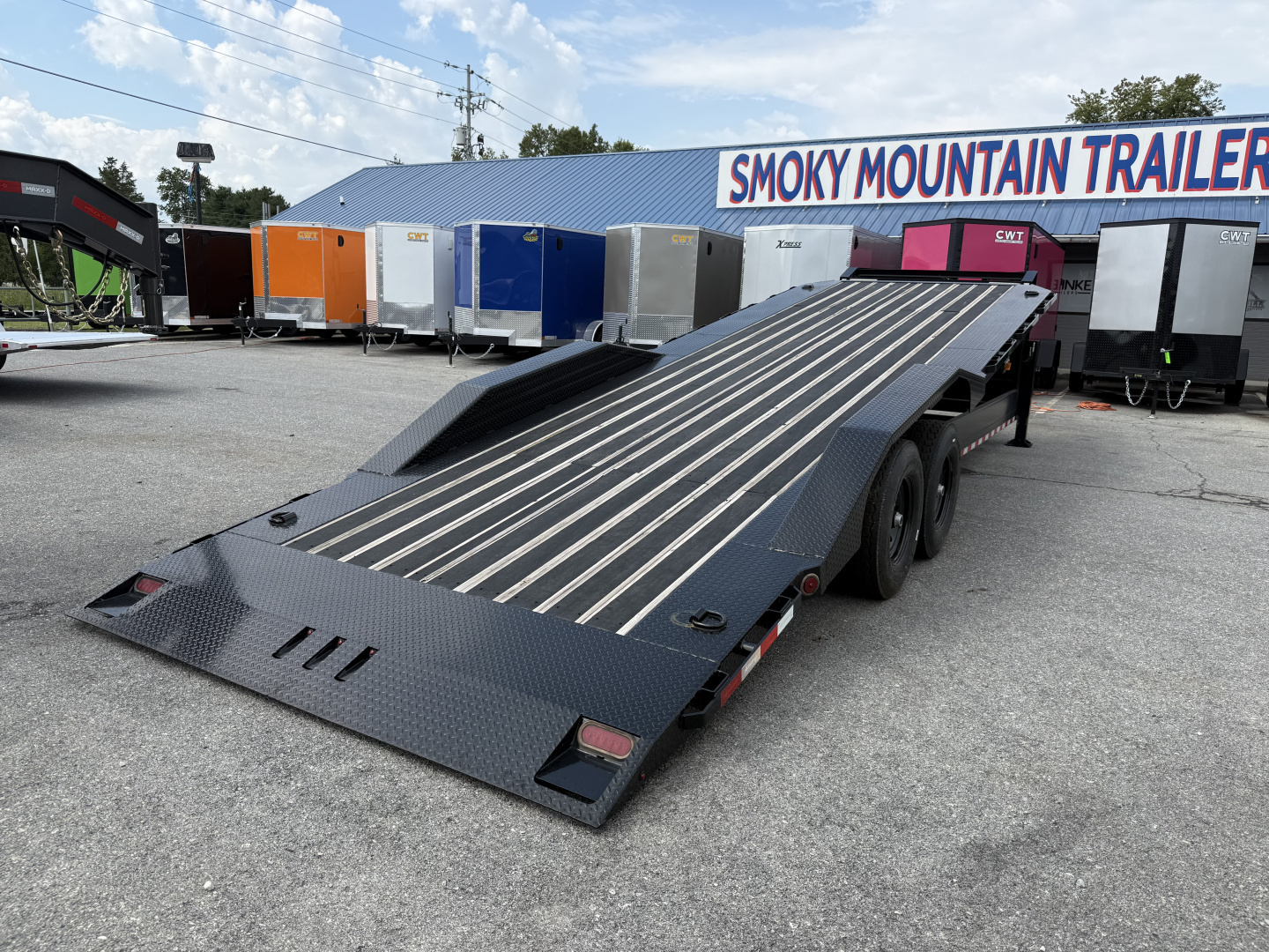 New 2025 Iron Bull TLG FULL TILT DOF Equipment Trailer